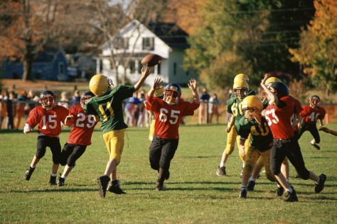 Tackle Football, too Dangerous for Young Brains